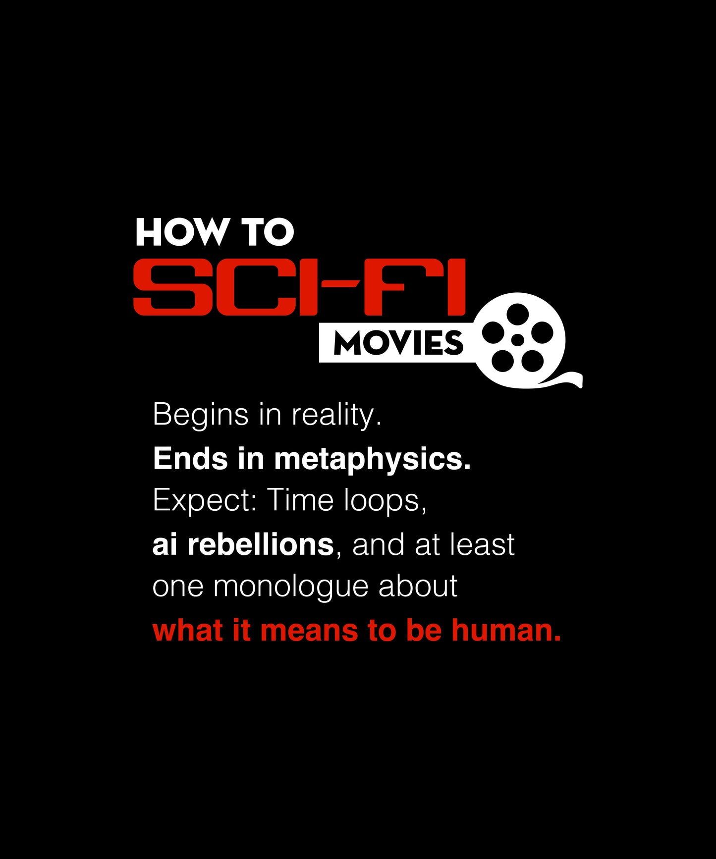 Sci-fi, how to movies Classic T-Shirt