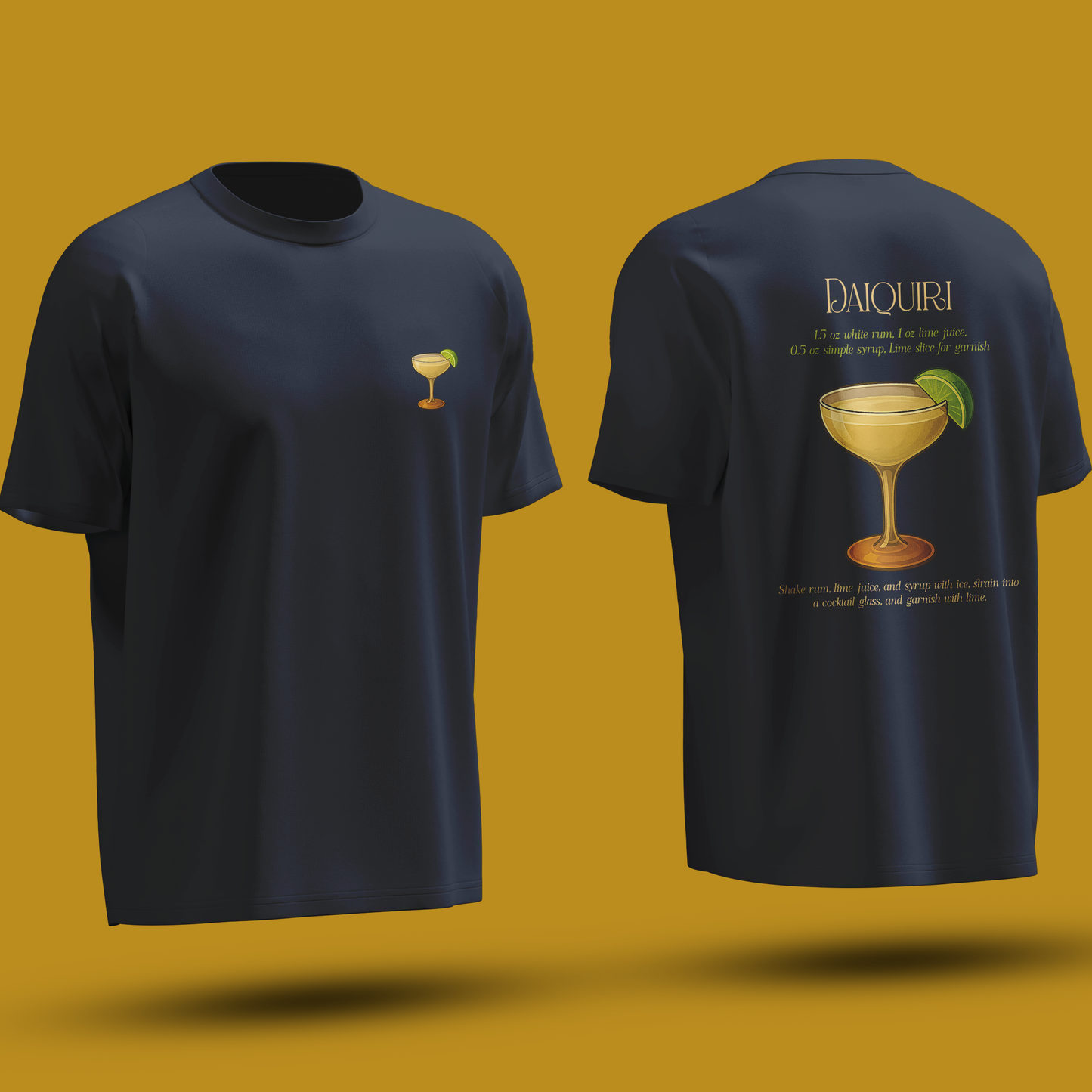 Daiquiri Cocktail Recipe tshirt