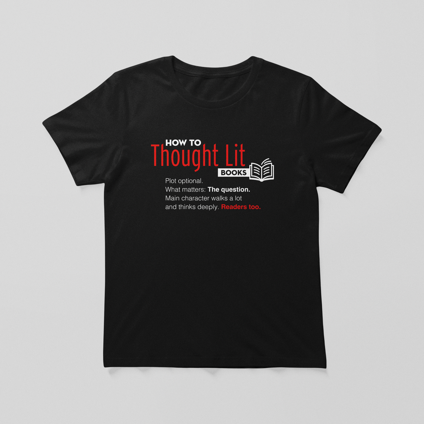 Thought Lit, how to books Classic T-Shirt