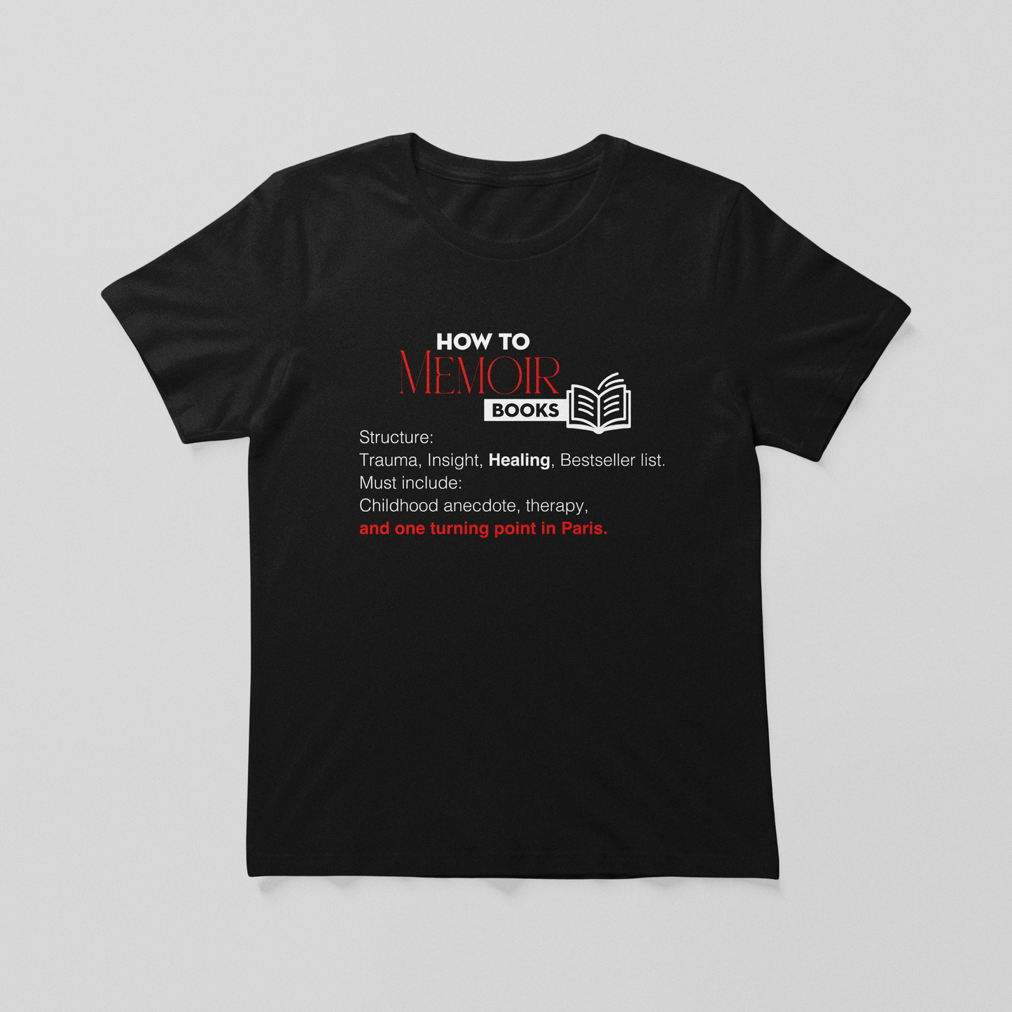 Memoir, how to books Classic T-Shirt