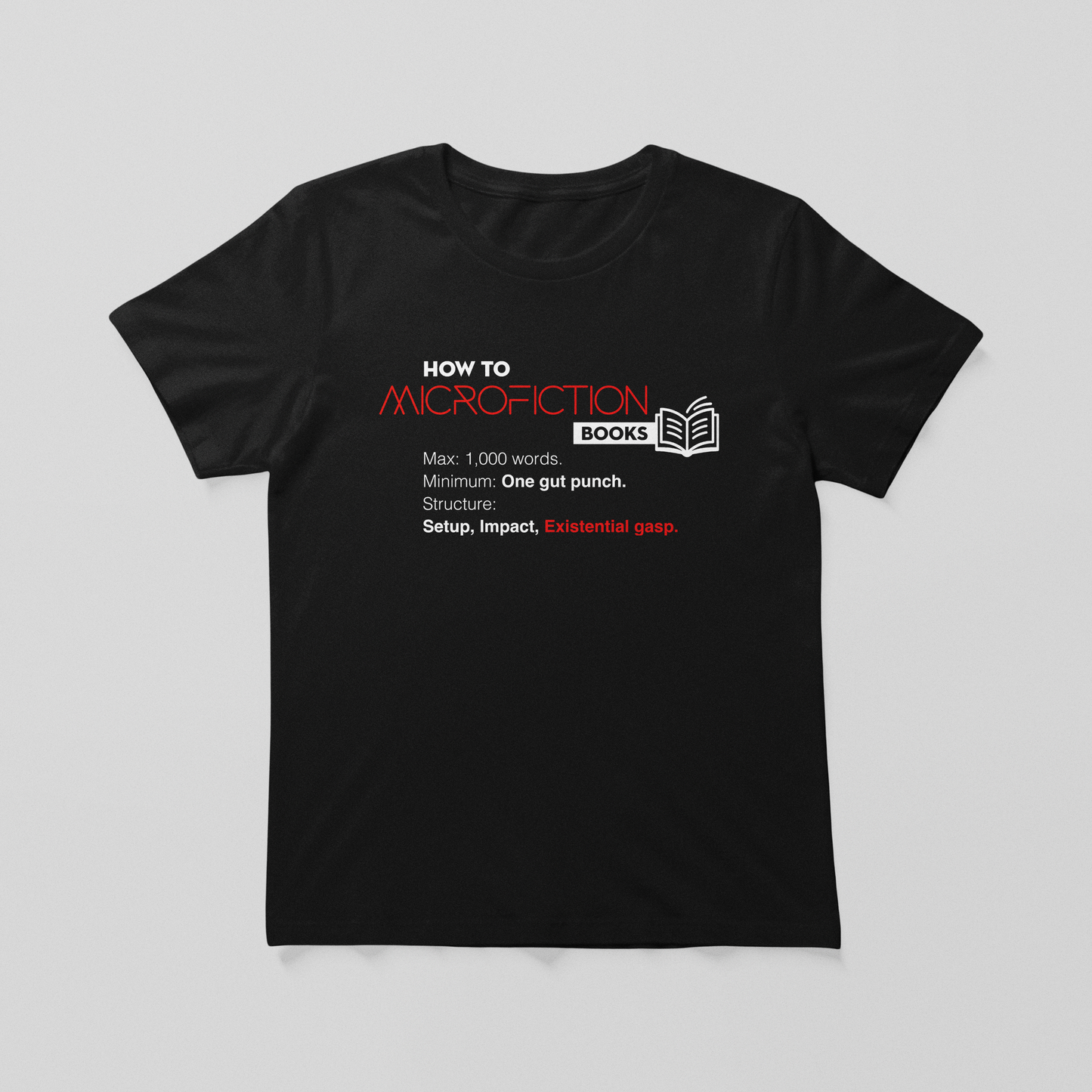 Microfiction, how to books Classic T-Shirt