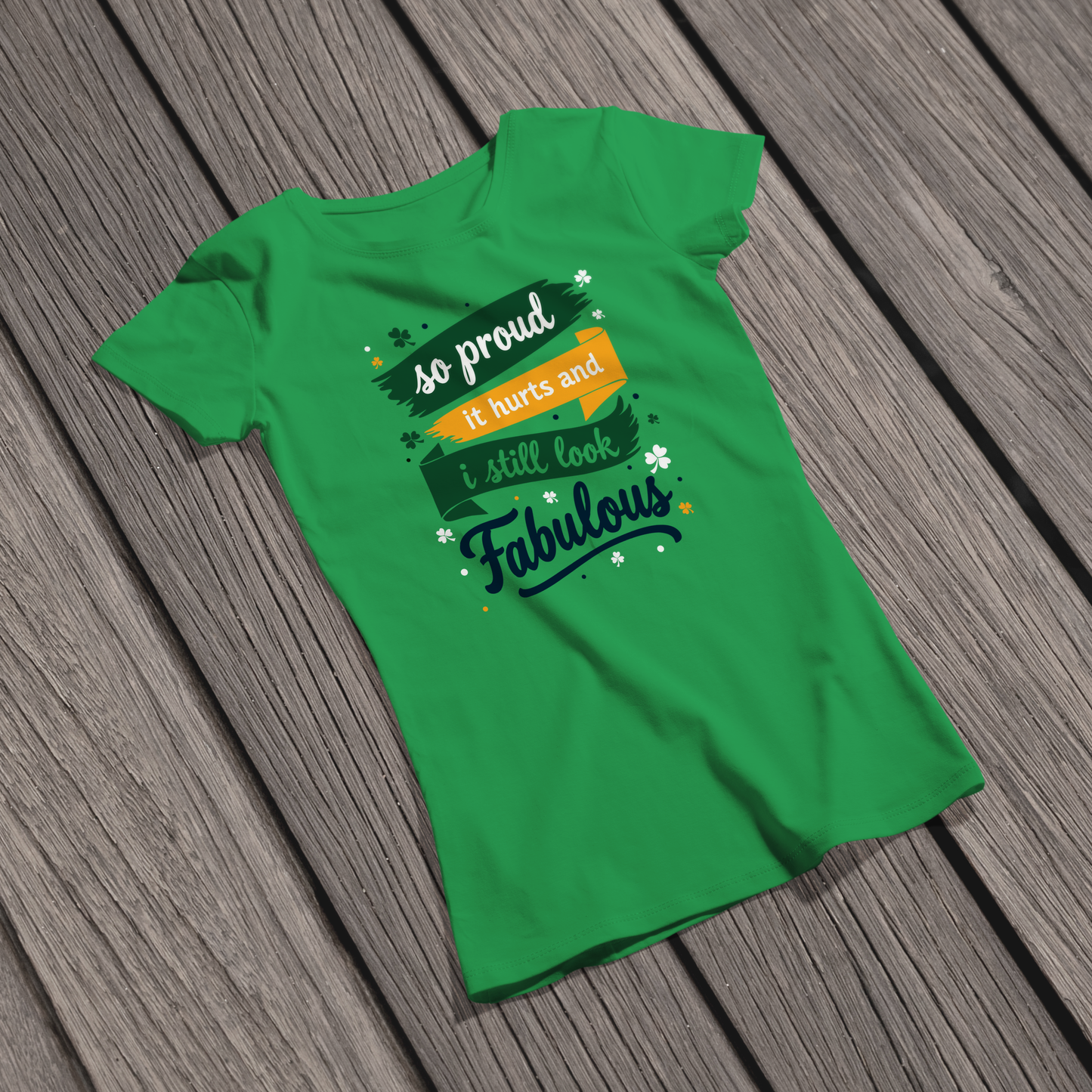 Irish, So proud it hurts Classic Tshirt