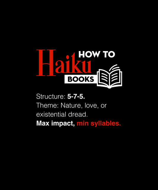 Haiku, how to books Classic T-Shirt