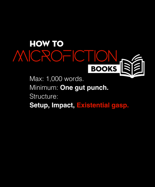 Microfiction, how to books Classic T-Shirt