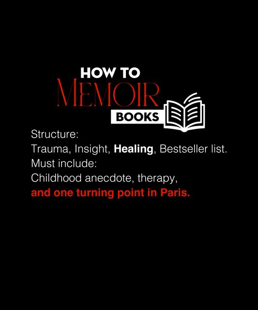 Memoir, how to books Classic T-Shirt