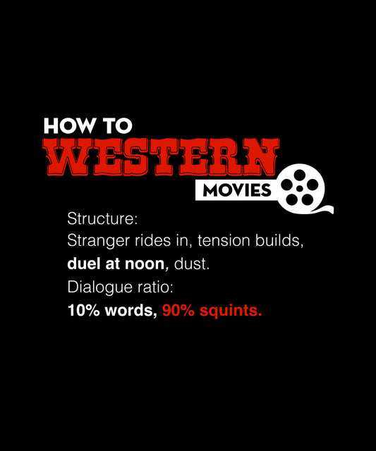 Western, how to movies Classic T-Shirt