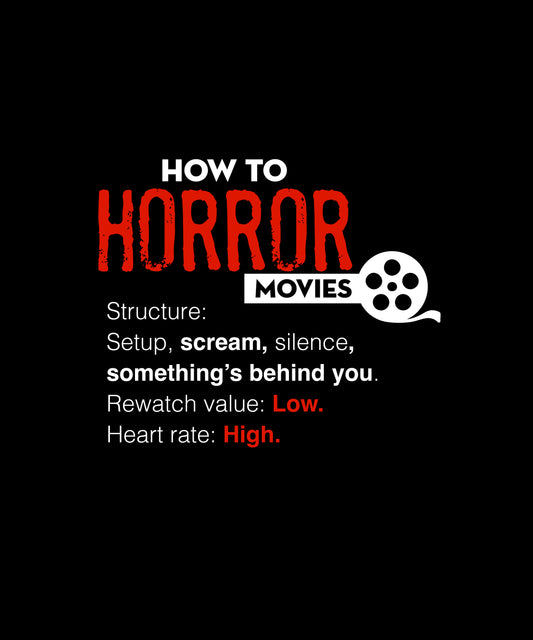 Horror, how to movies Classic T-Shirt