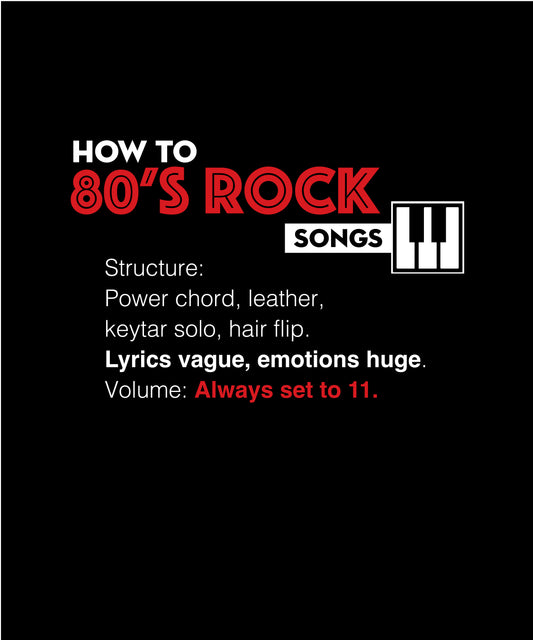 80's rock, how to songs Classic T-Shirt