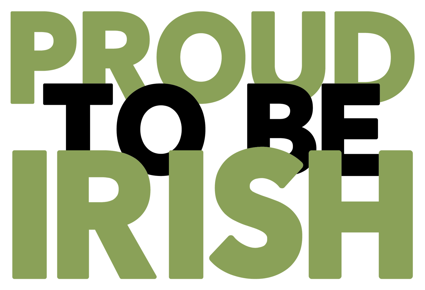 Irish, Shamrock Classic Tshirt