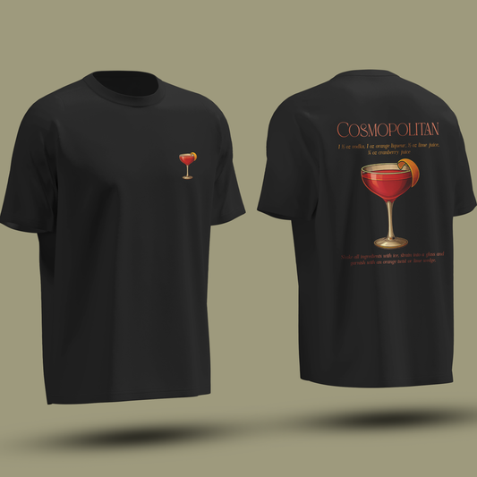 Cosmopolitan Cocktail Recipe tshirt