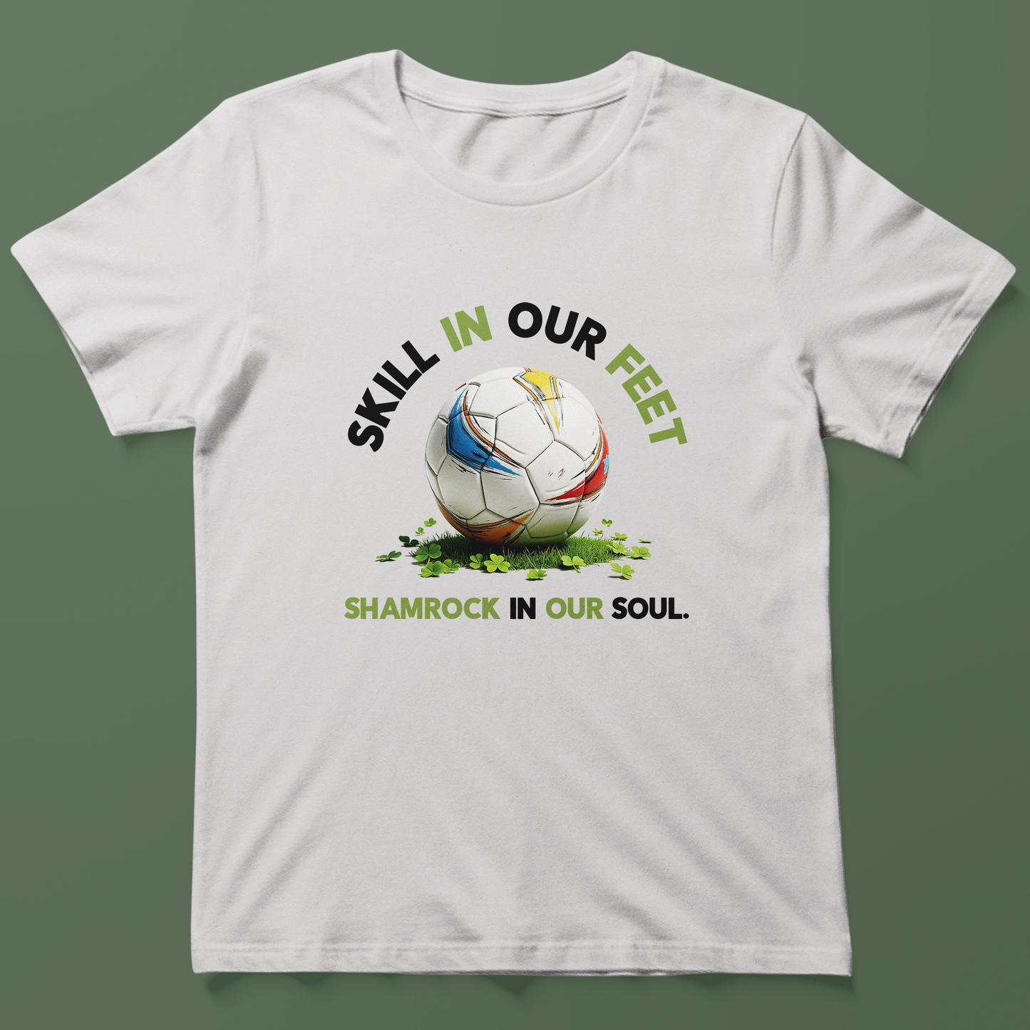 Irish, Shamrock Classic Tshirt
