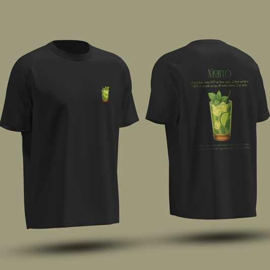 Mojito Cocktail Recipe tshirt
