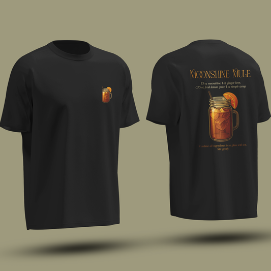 Moonshine Mule Cocktail Recipe tshirt