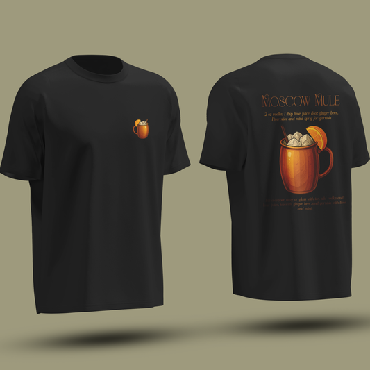 Moscow Mule Cocktail Recipe tshirt