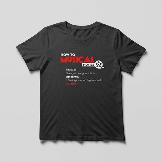 Musical, how to movies Classic T-Shirt
