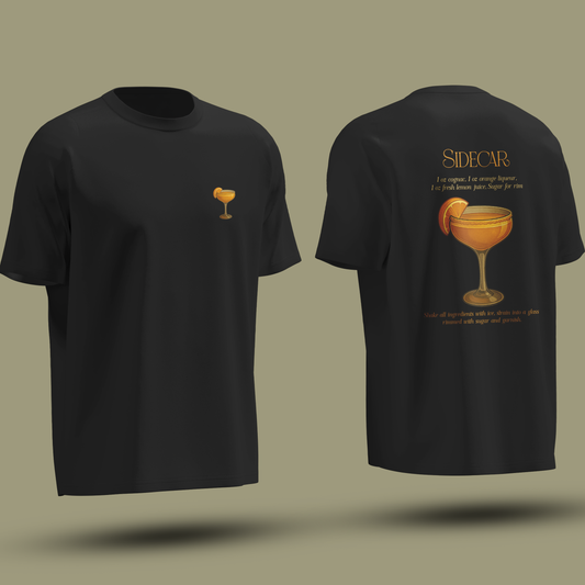 Sidecar Cocktail Recipe tshirt