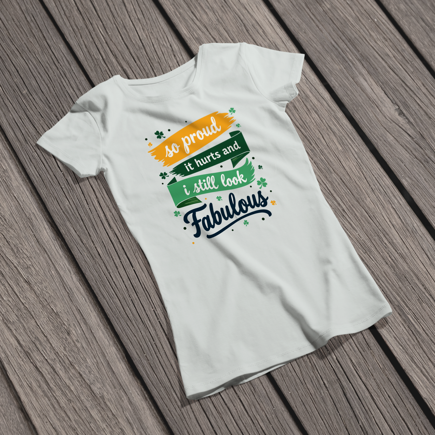 Irish, So proud it hurts Classic Tshirt